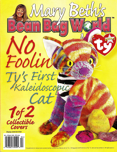 Mary Beth's Bean Bag World - April 2001, cover 1 of 2