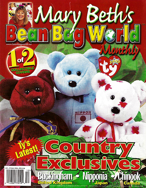 Mary Beth's Bean Bag World Monthly - December 2000, cover 2