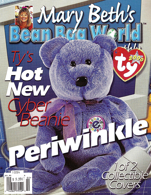 Mary Beth's Bean Bag World Monthly - February 2001, cover 2