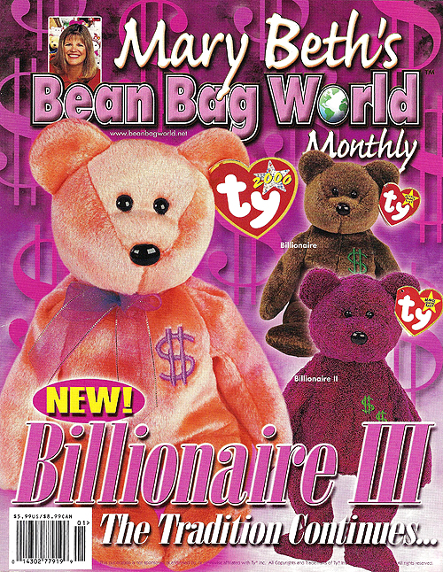 Mary Beth's Bean Bag World Monthly - January 2001