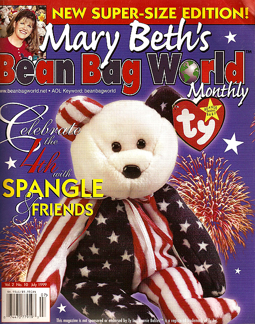 Mary Beth's Bean Bag World Monthly - July 1999