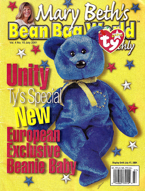 Mary Beth's Bean Bag World Monthly - July 2001