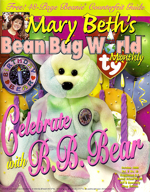Mary Beth's Bean Bag World Monthly - October 1999