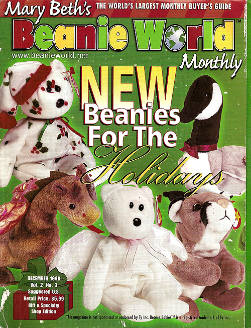 Mry Beth's Beanie World Monthly - December 1998
