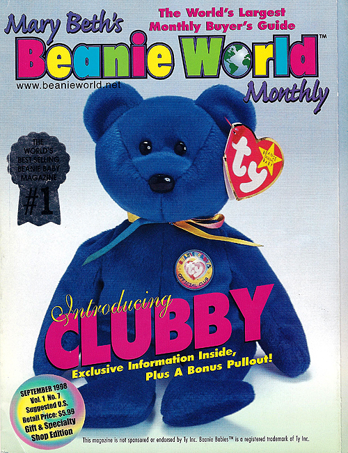 Mary Beth's Beanie World Monthly - September 1998