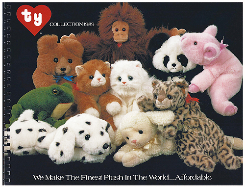 Ty retailer catalog, 1989 - front
