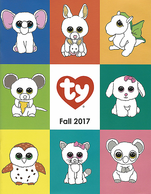 Ty retailer catalog, Fall 2017 - front