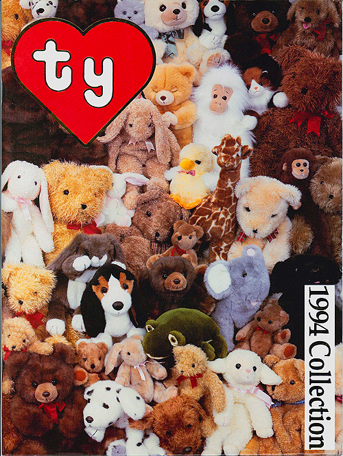 Ty retailer catalog, 1994 - front