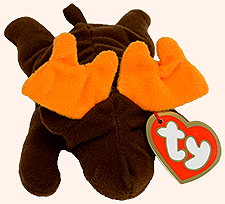 Chocolate - moose - Ty Teenie Beanie Babies - 1997 McDonalds promotion