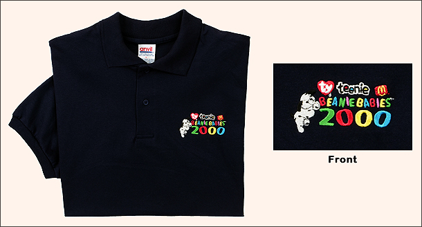 McDonalds Teenie Beanie Babies Polo shirt - 2000