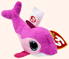 2014 McDonalds Ty Teenie Beanie Boo - Surf (pink)