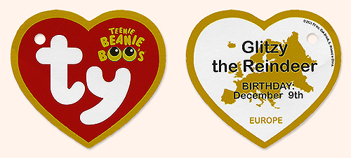 2021 McDonalds/Ty Teenie Beanie Boos swing tag front and back