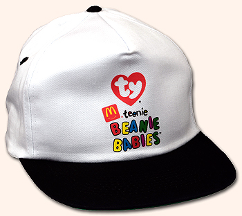 McDonalds employee Teenie Beanie Baby cap 1998 - front