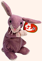 Springy - rabbit - McDonalds 2000 Teenie Beanie Boos promotion