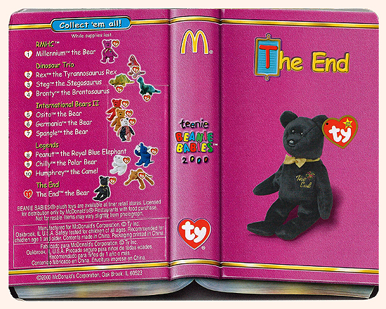 The End the Bear - back of box