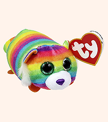 Tiggy (rainbow) - tiger - McDonalds Teeny Tys 2019