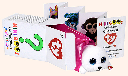 Plastic bag containing Mini Boo (inside each box)