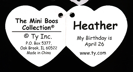 Heather (clip) - swing tag inside
