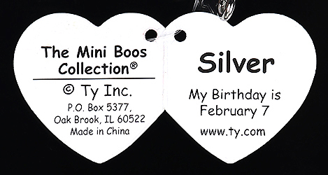 Silver (clip) - swing tag inside