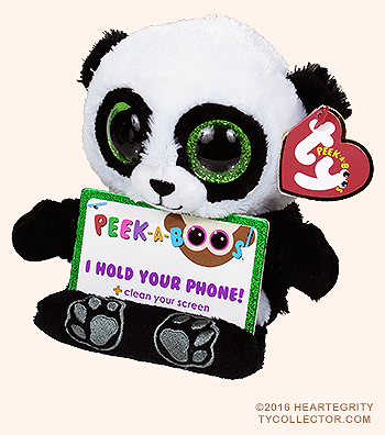 Poo - panda bear - Ty Peek-A-Boos