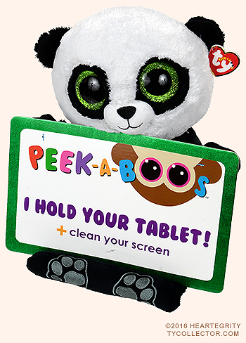 Poo (tablet) - panda bear - Ty Peek-A-Boos
