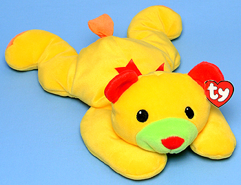 Huggy (yellow) - bear - Ty Pillow Pals