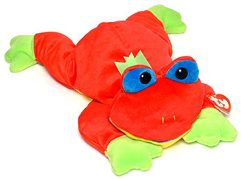 Ribbit (red) - Frog - Ty Pillow Pal