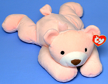 Snuggy (pink ribbon) - bear - Ty Pillow Pals