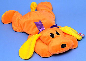 Woof (orange & yellow) - dog - Ty Pillow Pals
