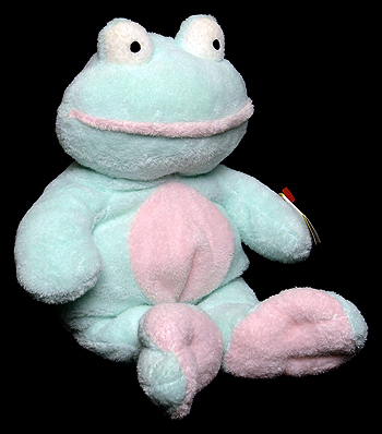 Grins - frog - Ty Pluffies