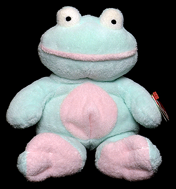 Grins - frog - Ty Pluffies