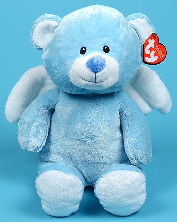 Little Angel (blue) - bear - Ty Pluffies