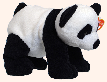 Munches - panda bear - Ty Pluffies