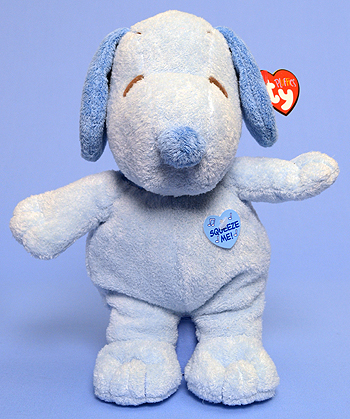 Snoopy (blue) - Dog - Ty Pluffies