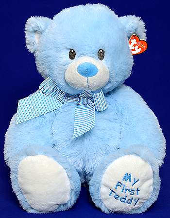 Sweet Baby (blue) - bear - Ty Pluffies