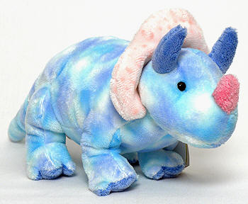 Tromps - triceratops dinosaur - Ty Pluffies