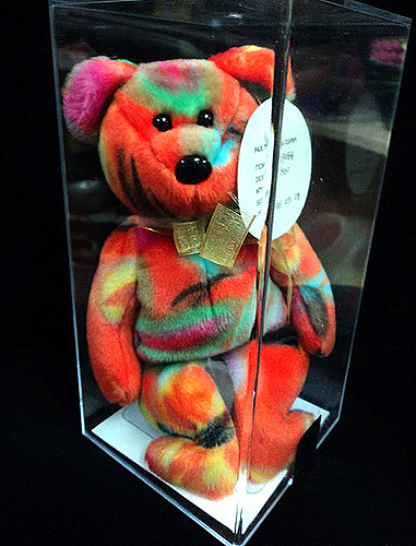 Picaso Beanie Babies bear prototype