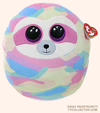 Cooper (14-inch) - sloth - Ty Squish-a-Boos