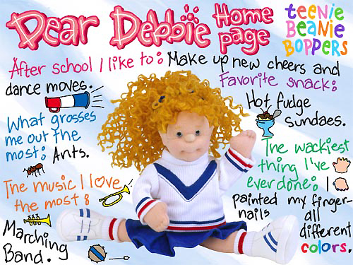 Dear Debbie homepage