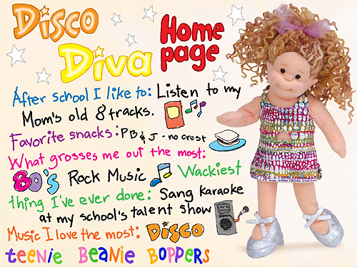 Disco Diva homepage