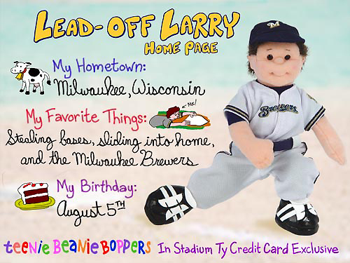 Lead-off Larry homepage