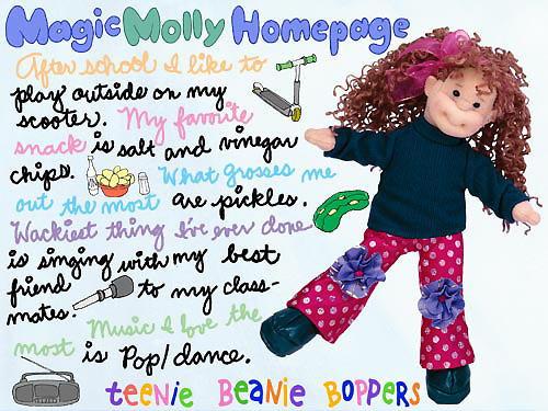 Magic Molly homepage