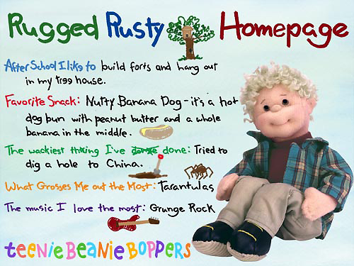 Rugged Rusty homepage