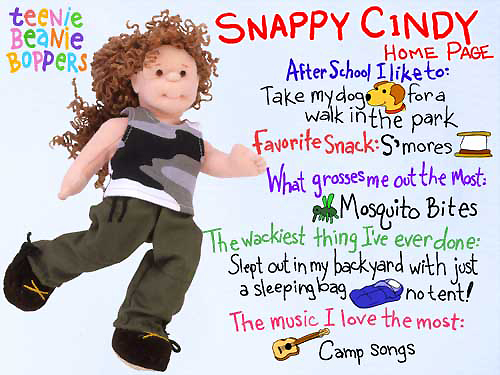 Snappy Cindy homepage