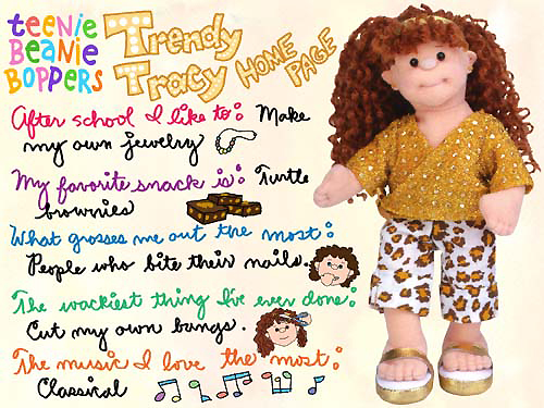 Trendy Tracy homepage