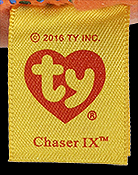 Chaser IX - Ty tush tag front