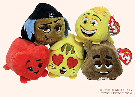 The Emoji Movie - characters released by Ty