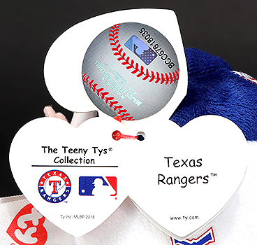 Texas Rangers - swing tag inside