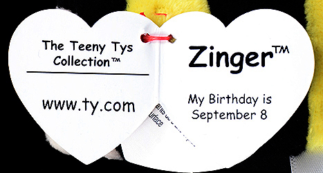 Zinger - bee - Teeny Tys