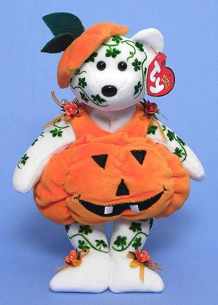 Pumpkin Patch - Tina Tate decorated Ty bear